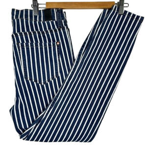 Celebrity Pink jeans Sz 11 navy & white stripe- NEW